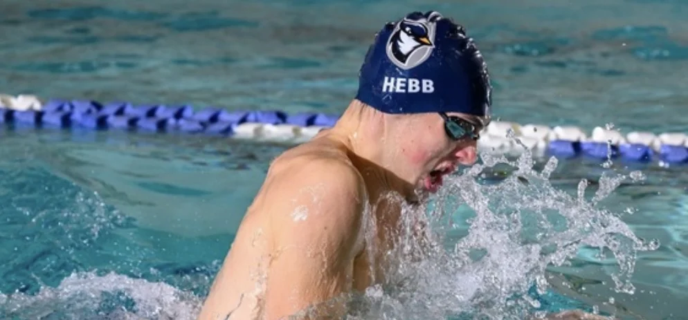 Aiden Hebb ’24, attending the University of Saint Joseph (Swimming)