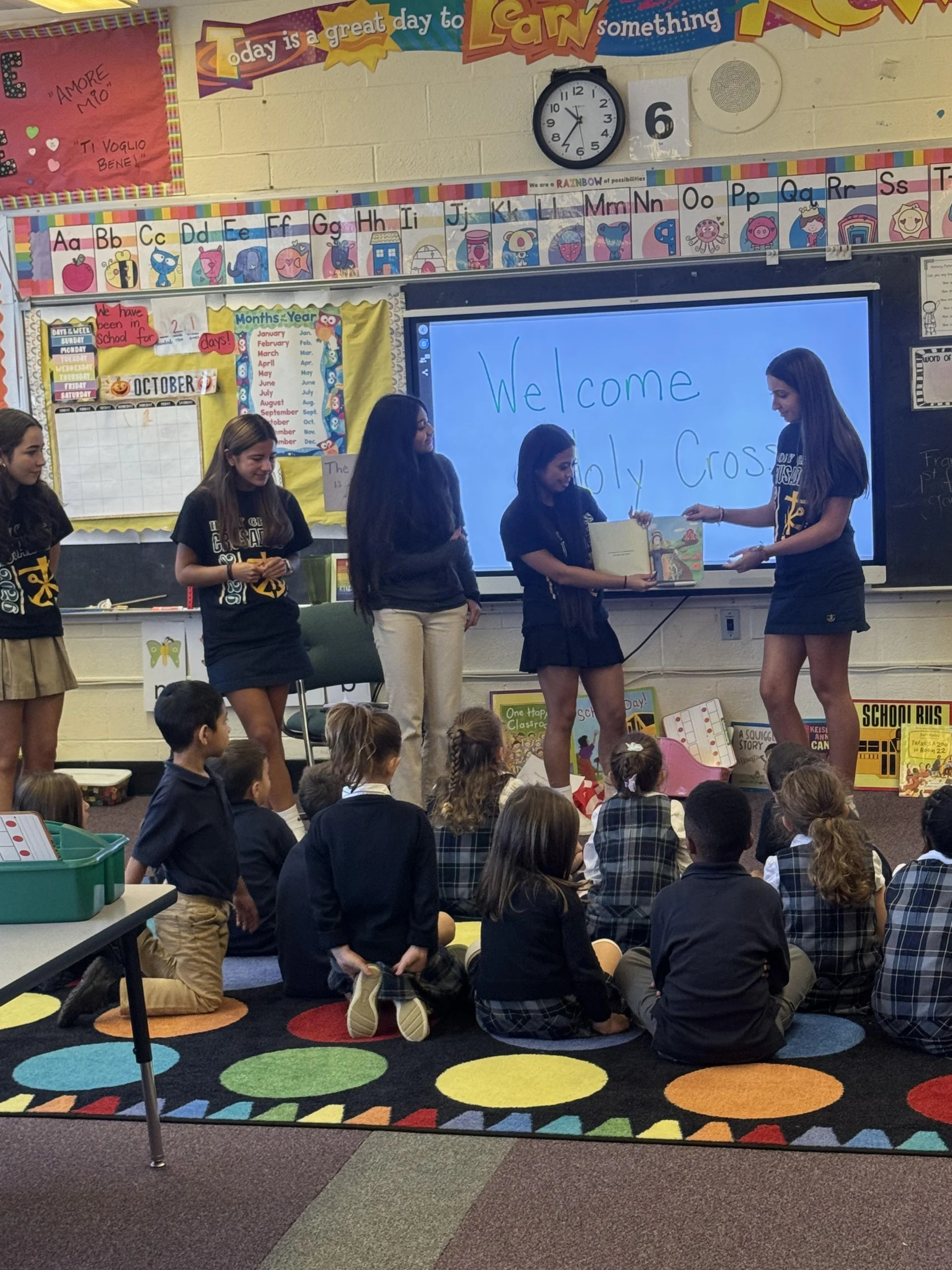 Holy Cross High School Day of Service