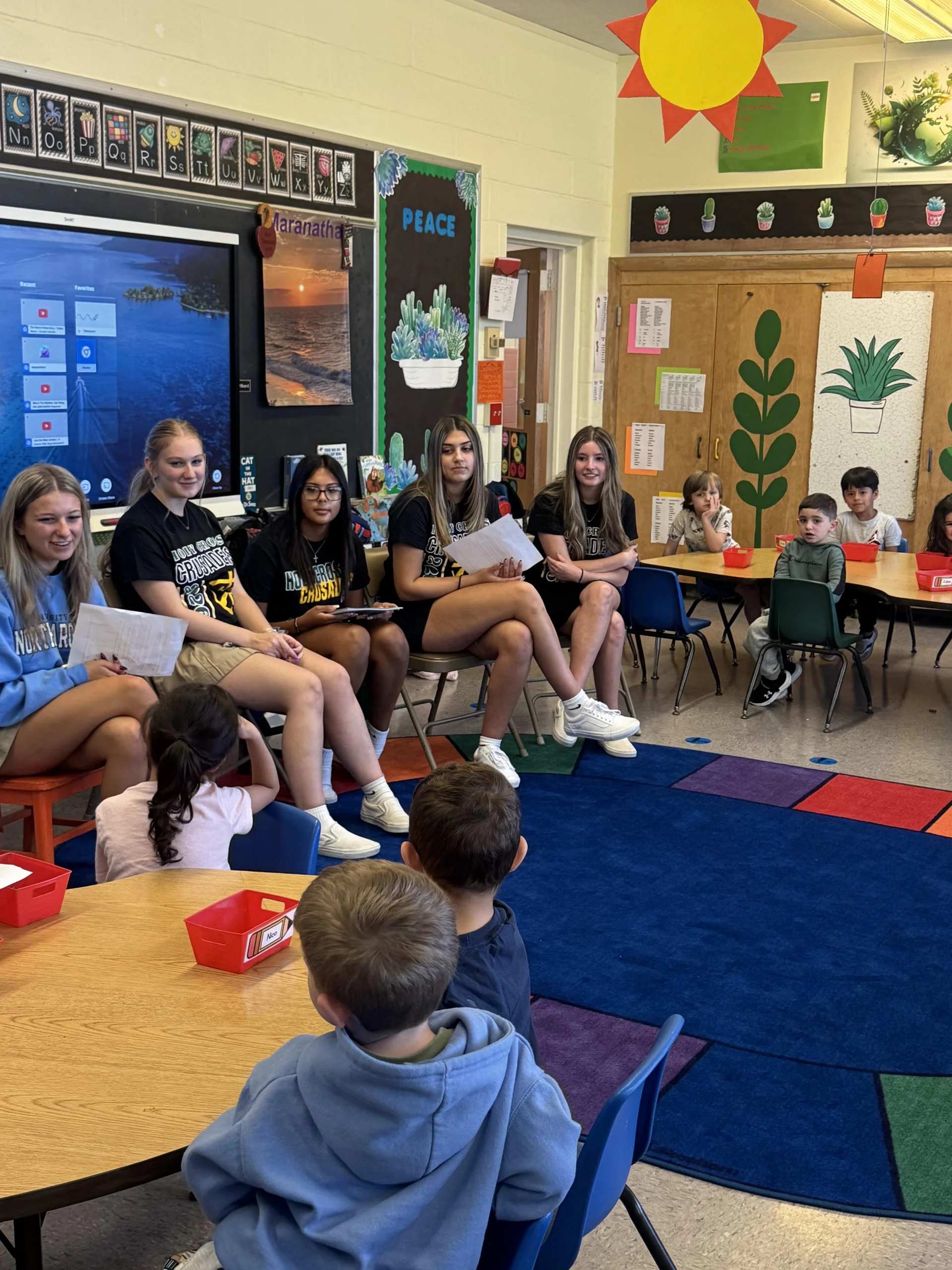 Holy Cross High School Day of Service