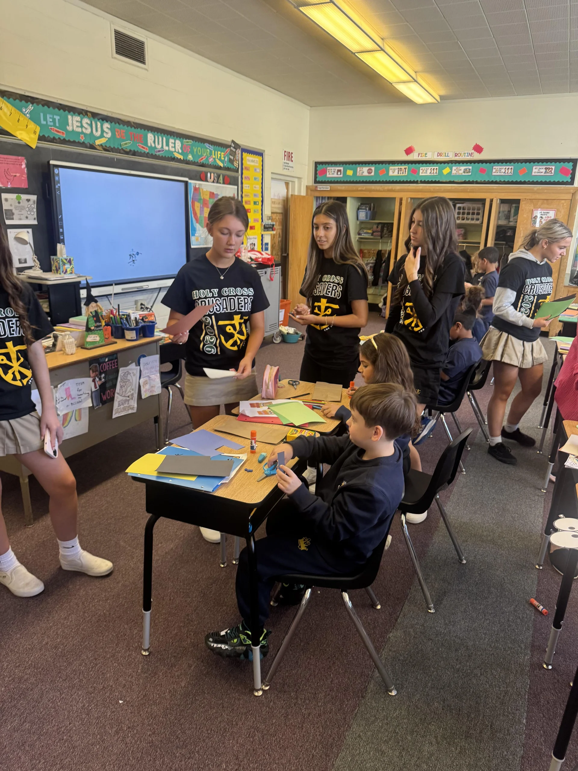 Holy Cross High School Day of Service