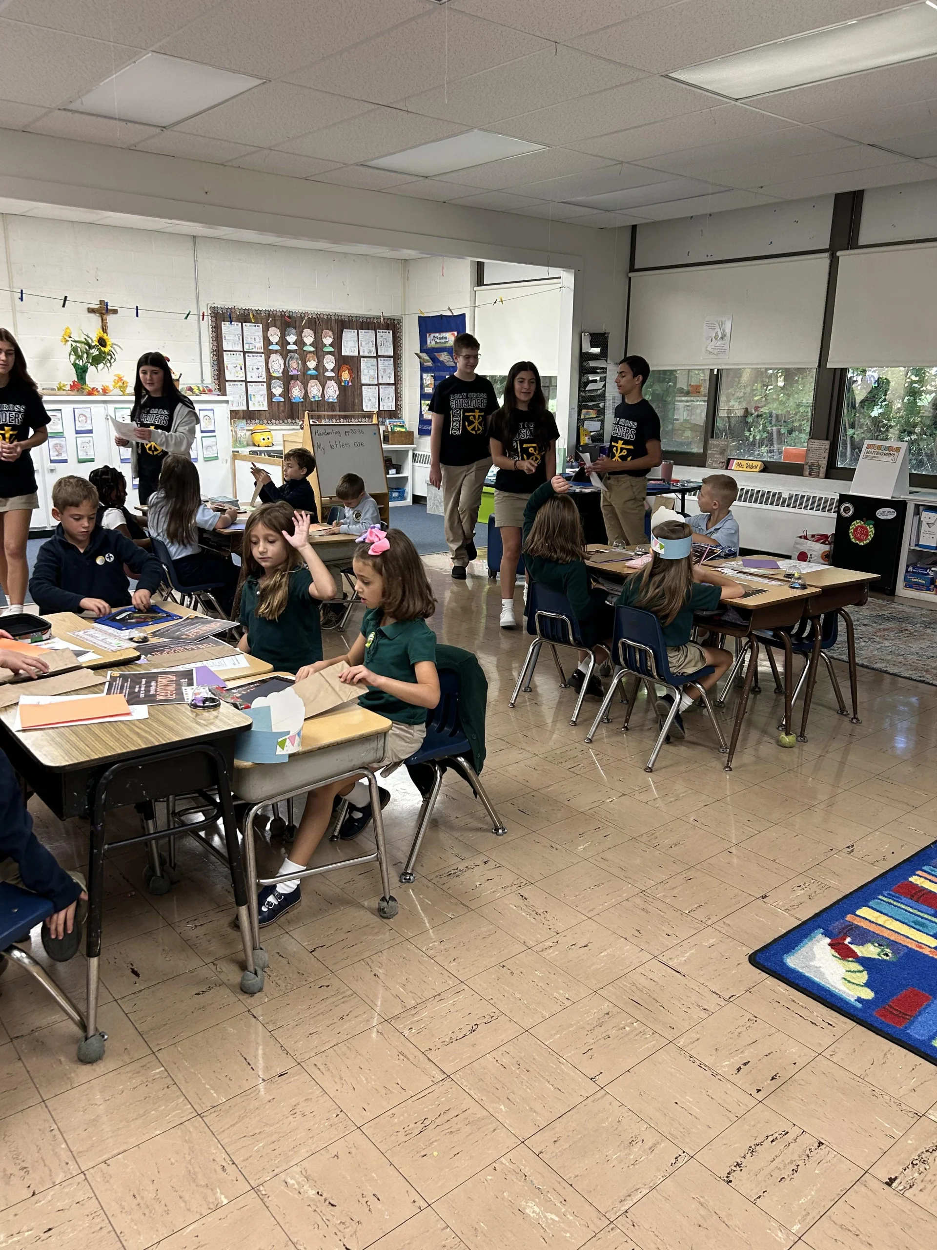 Holy Cross High School Day of Service