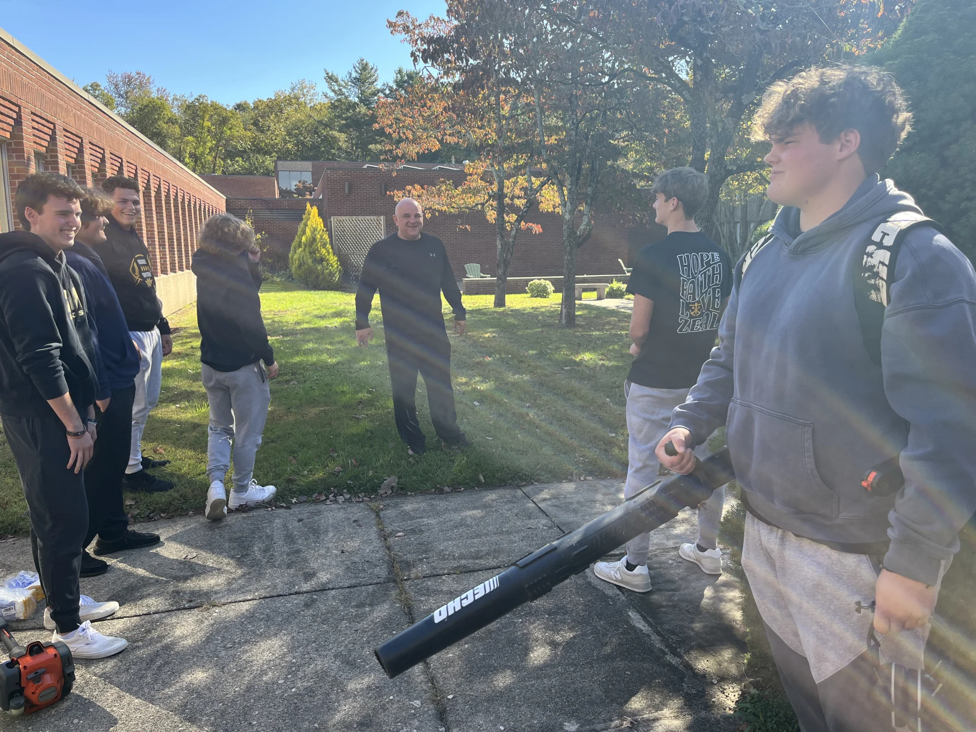 Holy Cross High School Day of Service