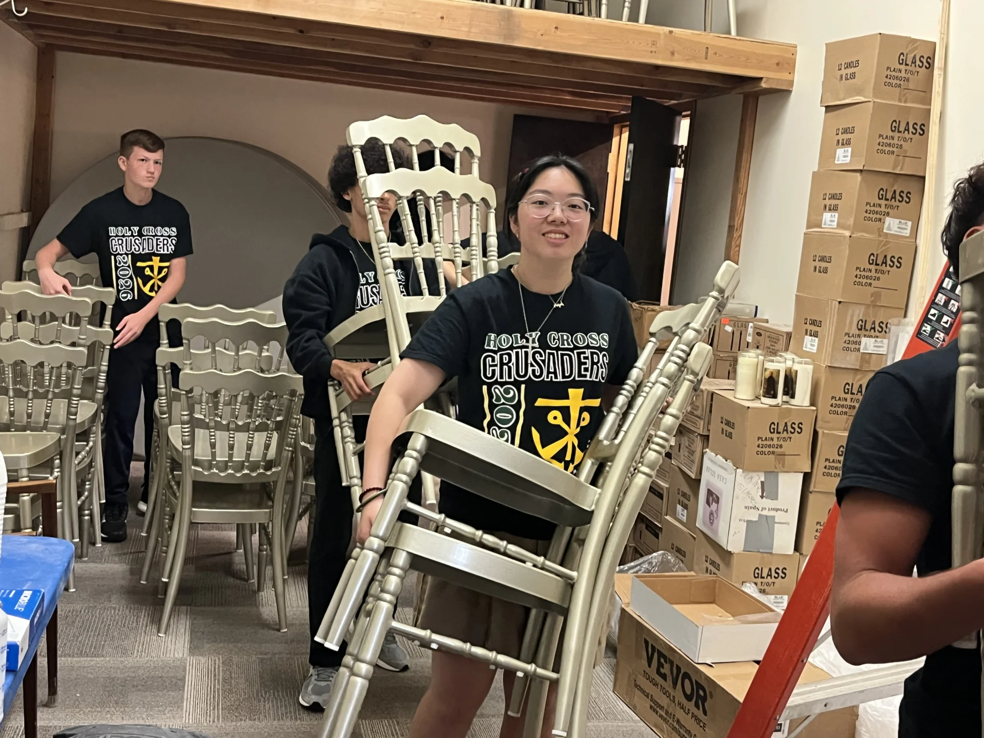 Holy Cross High School Day of Service