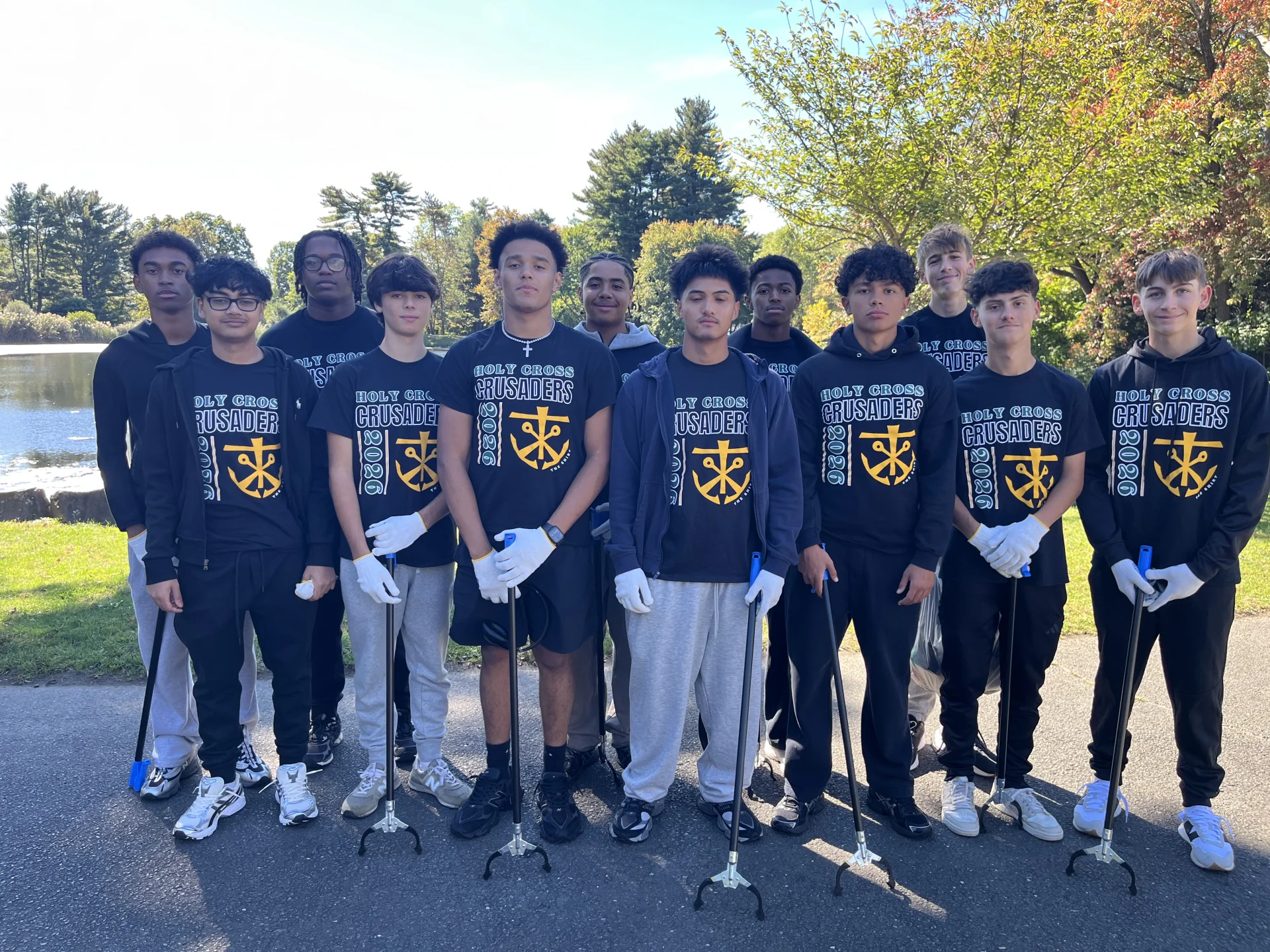 Holy Cross High School Day of Service