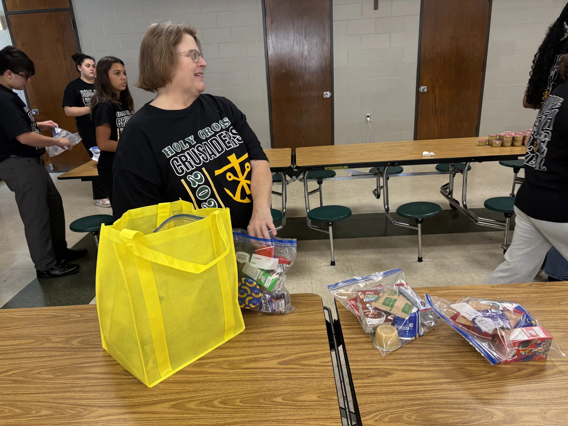 Holy Cross High School Day of Service