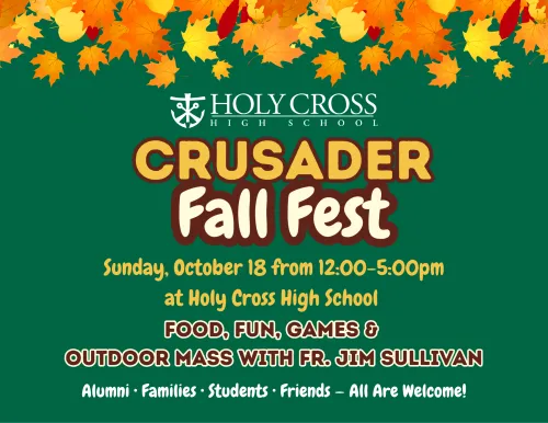 Join Us for the Crusader Fall Fest