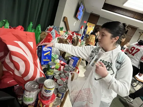 Canned Goods & Nonperishables Donated During Annual Souper Bowl