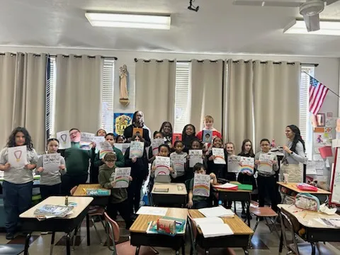 Student Diversity Board Visits Catholic Academy of Waterbury