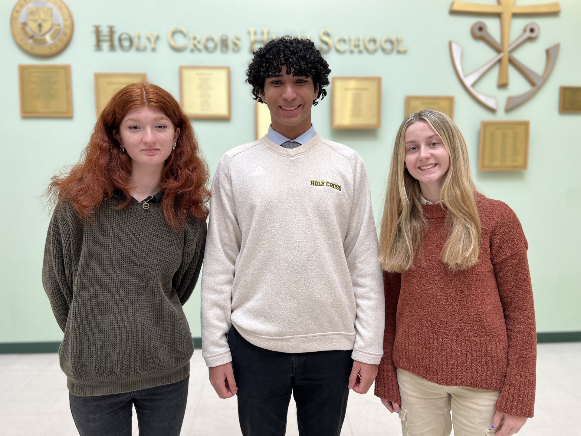 Three Crusaders Win in VFW's Voice of Democracy Essay Contest